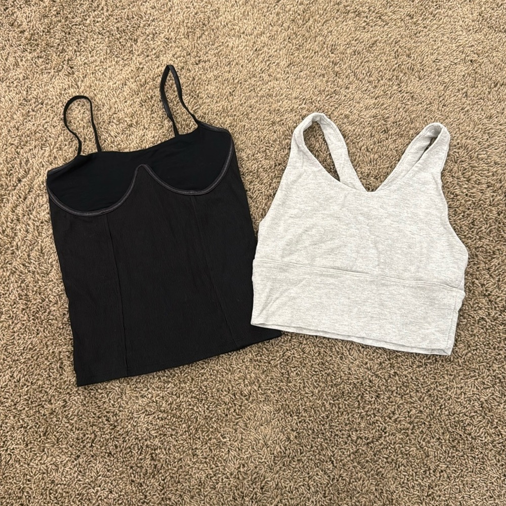 joah brown crop/ tank